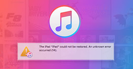 Error de iTunes 14