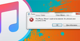 Error de iTunes 3194