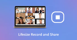 Grabe y comparta una videollamada o una reunión en Lifesize