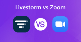 Tormenta en vivo VS Zoom