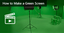 hacer una pantalla verde