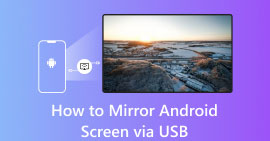 Duplicar la pantalla de Android a través de USB