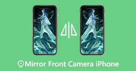 Espejo con cámara frontal iPhone