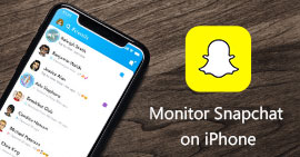 Supervisar Snapchat en iPhone