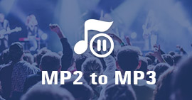 Convertir MP2 a MP3
