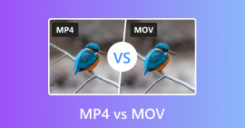 La comparación entre MP4 y MOV