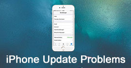 Problemas de actualización de iPhone