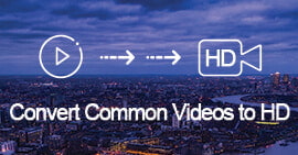 Convertir videos comunes a HD