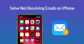 No recibir correos electrónicos en iPhone