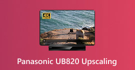 Escalado ascendente de Panasonic Ub820