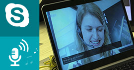 Reproducir audio a través de Skype