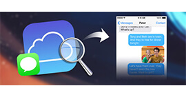 Ver mensajes de texto en iCloud