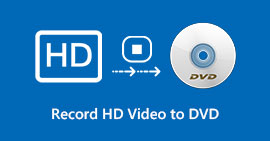 Grabar video HD en DVD
