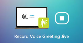Grabar saludo de voz para Jive