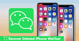Recuperar iPhone eliminado WeChat