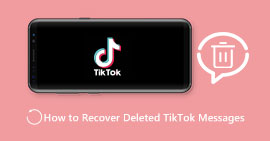 Recuperar mensajes eliminados de TikTok