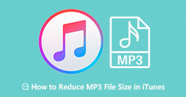 Reducir el tamaño del archivo MP3 en iTunes