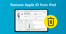 Eliminar ID de Apple del iPad