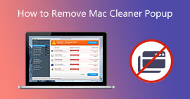 Eliminar la ventana emergente del limpiador de Mac