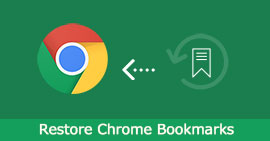 Restaurar marcadores de Chrome