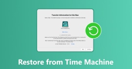 Restaurar desde Time Machine