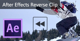 After Effects de videoclip inverso