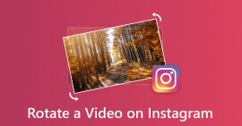 Rotar un video en Instagram