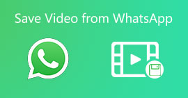 Guardar video de WhatsApp