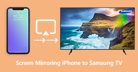 Espejo de pantalla iPhone a Samsung TV