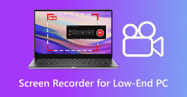 Grabador de pantalla para PC de gama baja