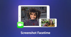 Capturas de pantalla de FaceTime