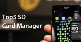 Administrador de tarjetas SD de Android