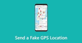 Enviar una ubicación GPS falsa