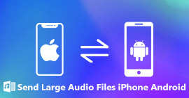 Envío de archivos de audio grandes desde iPhone a Android