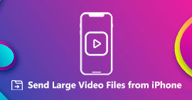 Enviar archivos de video grandes desde iPhone