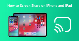 Comparte la pantalla del iPad del iPhone