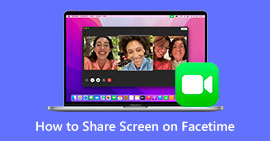 Compartir pantalla en FaceTime