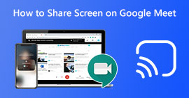 Compartir pantalla en Google Meet