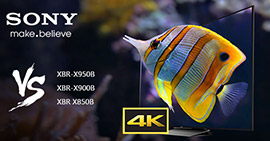 Comparación de televisores Sony 4K