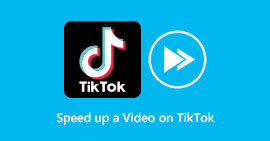 Acelerar un video en TikTok