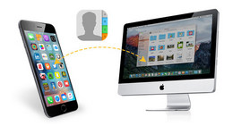 Transferencia de contactos de iPhone a Mac