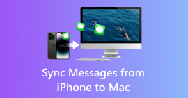 Sincronizar mensajes de iPhone