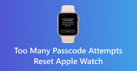 Demasiados intentos de contraseña para restablecer el Apple Watch