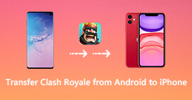 Transfiere Clash Royale desde un dispositivo Android a un iPhone