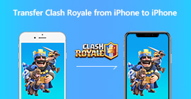 Transferir Clash Royale de iPhone a iPhone