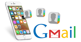 Transferir contactos de iPhone a Gmail