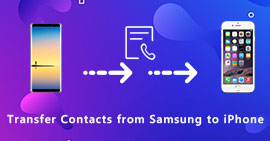 Transferir contactos de Samsung a iPhone