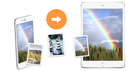 Transfiere fotos de iPhone a iPad