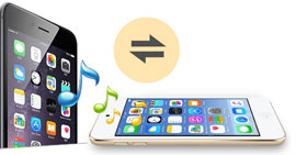 Cómo transferir archivos de música/audio del iPod al iPhone