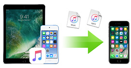 Transferir música de iPad/iPod a iPhone